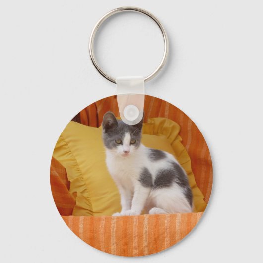 かわいい子猫 キーホルダー (正面)