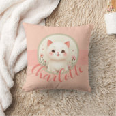 かわいい子猫 クッション (ブランケット)