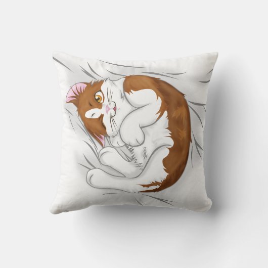 かわいい子猫 クッション (裏面)