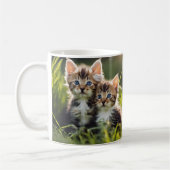 かわいい子猫 コーヒーマグカップ (左)