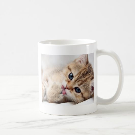 かわいい子猫 コーヒーマグカップ (右)