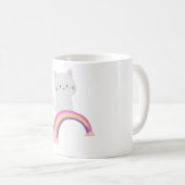 かわいい子猫 コーヒーマグカップ (正面右)
