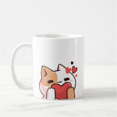 かわいい子猫 コーヒーマグカップ (左)
