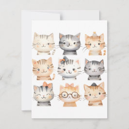 かわいい子猫 シーズンカード