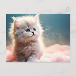 かわいい子猫 シーズンポストカード