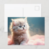 かわいい子猫 シーズンポストカード (正面/裏面)