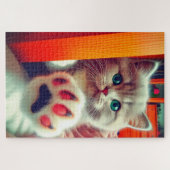 かわいい子猫 ジグソーパズル (横)