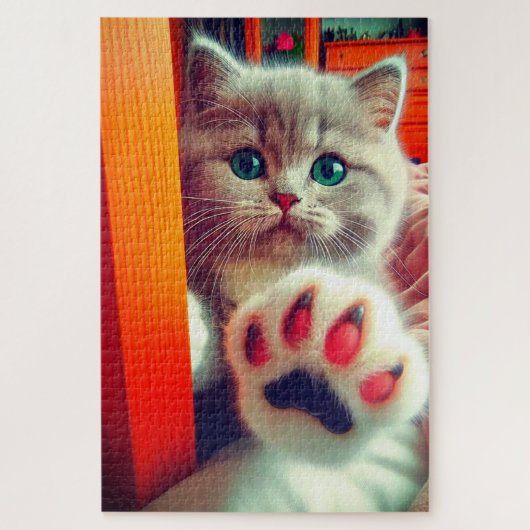 かわいい子猫 ジグソーパズル (縦)