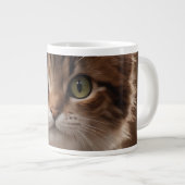 かわいい子猫 ジャンボコーヒーマグカップ (正面右)