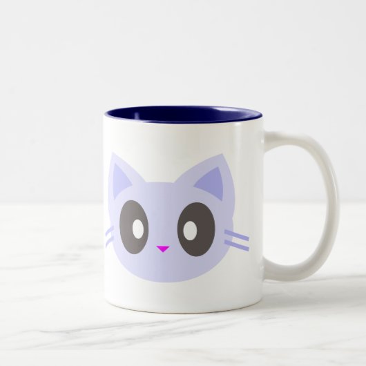 かわいい子猫 ツートーンマグカップ (右)