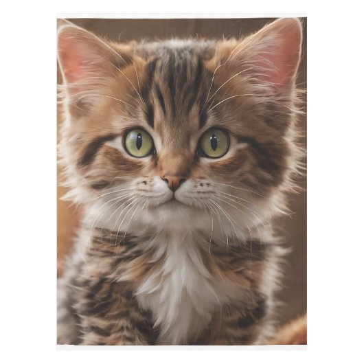かわいい子猫 テーブルクロス (正面)