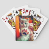 かわいい子猫 トランプ (裏面)