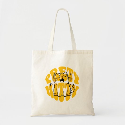 かわいい子猫 トートバッグ (正面)