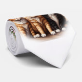 かわいい子猫 ネクタイ (ロール)