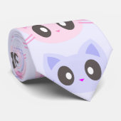 かわいい子猫 ネクタイ (ロール)