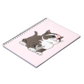 かわいい子猫 ノートブック (左側)