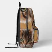 かわいい子猫 プリントバックパック (左)
