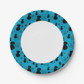 かわいい子猫 ペーパープレート (正面)