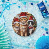 かわいい子猫 ペーパープレート (パーティー)