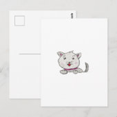 かわいい子猫 ポストカード (正面/裏面)