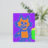 かわいい子猫 ポストカード (スタンド正面)