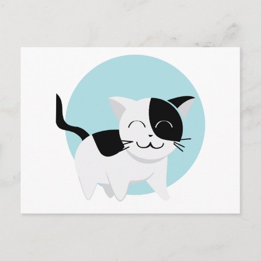 かわいい子猫 ポストカード (正面)