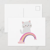 かわいい子猫 ポストカード (正面/裏面)