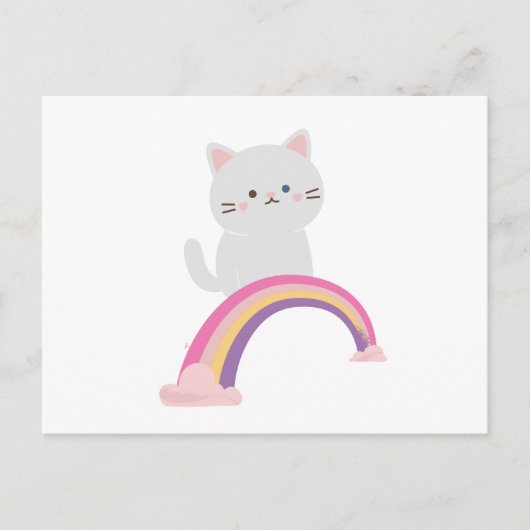 かわいい子猫 ポストカード (正面)