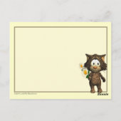 かわいい子猫 ポストカード (裏面)