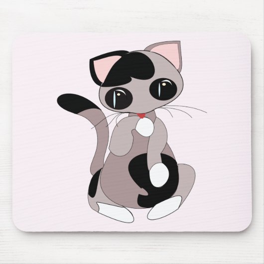かわいい子猫 マウスパッド (正面)