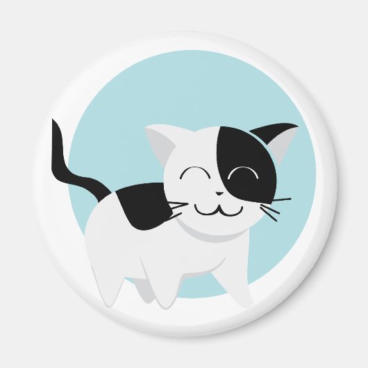 かわいい子猫 マグネット (正面)