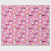 かわいい子猫 ラッピングペーパー (フラット)