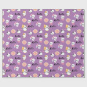 かわいい子猫 ラッピングペーパー (フラット)