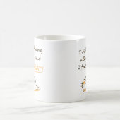 かわいい子猫 何もしない面白い告白 コーヒーマグカップ (中央)