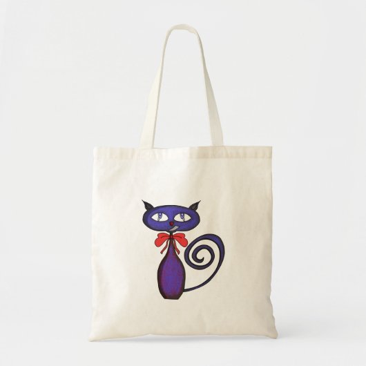 かわいい子猫（弓） トートバッグ (正面)