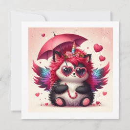 かわいい子猫 招待状