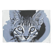 かわいい子猫 枕カバー (正面)