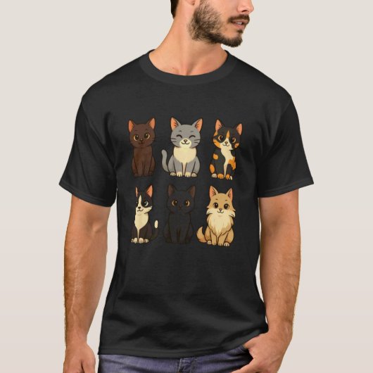 かわいい子猫 猫好きさんへ Tシャツ (正面)