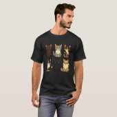 かわいい子猫 猫好きさんへ Tシャツ (正面フル)