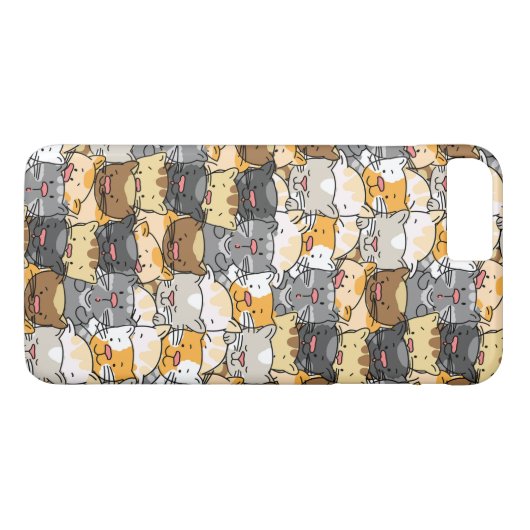 かわいい子猫 Case-Mate iPhoneケース (裏面(横))