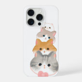 かわいい子猫 iPhoneケース (裏面)