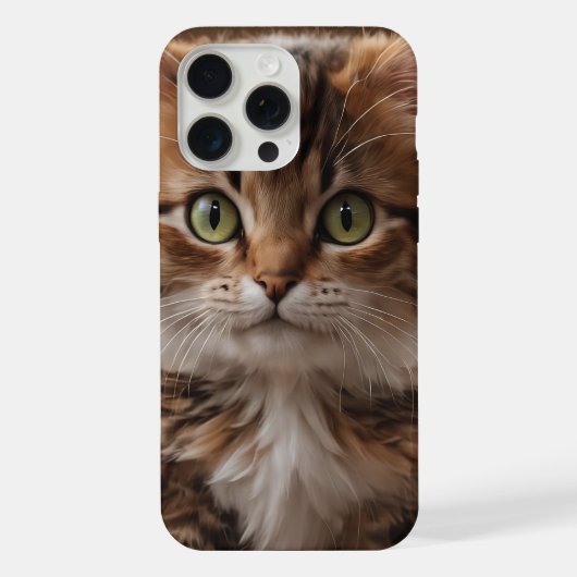 かわいい子猫 iPhoneケース (裏面)