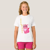 かわいい子猫 Tシャツ (正面フル)