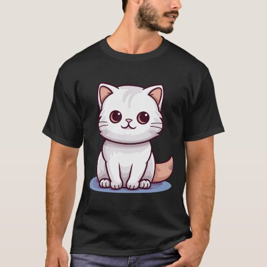かわいい子猫 – Tater tot cat Tシャツ (正面)