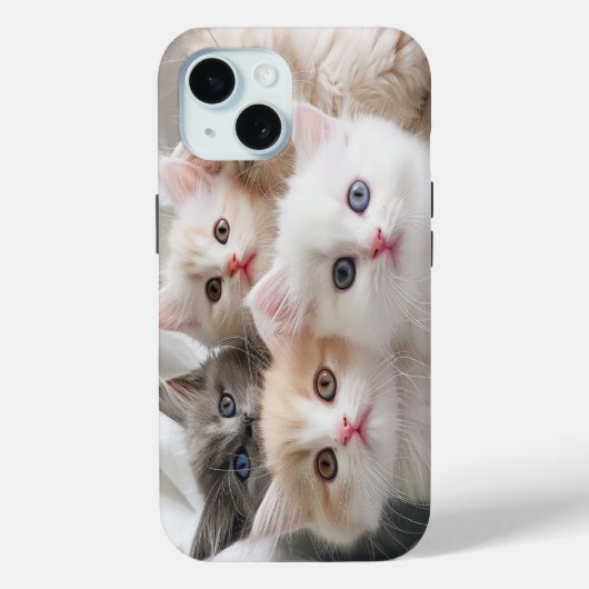 かわいい子猫iPhoneケース – かわいい猫好きプレゼント Case-Mate iPhoneケース (裏面)