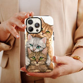 かわいい子猫iPhoneケース | 愛らしい猫好きフォン Case-Mate iPhoneケース