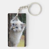 かわいい子猫Keychain キーホルダー (裏面)