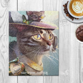 かわいい子猫Sci Fiトラベルアニマルパズル ジグソーパズル