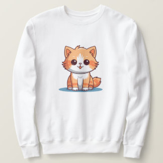 かわいい子猫Tシャツ – かわいい猫好きのデザイン スウェットシャツ