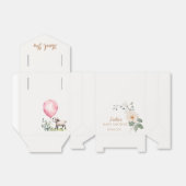 「かわいい子羊の赤ちゃんシャワー フェイバーボックス (折り畳みなし)